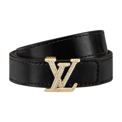 Louis Vuitton Lv Iconic Strass 20 Mm Reversible Belt In Brown