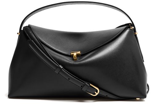 TOTEME T-Lock leather handbag