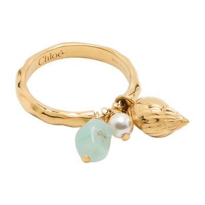 Chloé Shells Ring In Blue