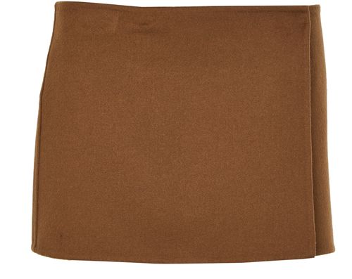 MIU MIU Double-faced cashmere midi skirt
