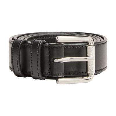 Max Mara Buckle Belt In Black