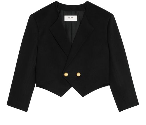 CELINE Spencer loose military jacket