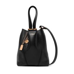 【関税&送料込】Chloe Black Leather Jade Sabot Chloe-BlackDakota-Front_grande