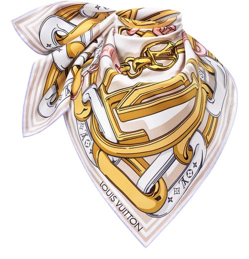 LOUIS VUITTON Bejeweled Square 90