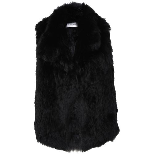 YVES SALOMON Fox fur gilet