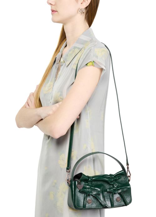 ACNE STUDIOS Mikro-Schultertasche mit mehreren Fächern