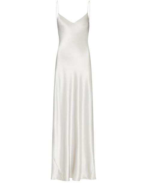 Galvan silk deals gown