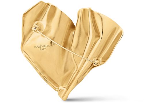 LOUIS VUITTON LV Sculptural Brooch