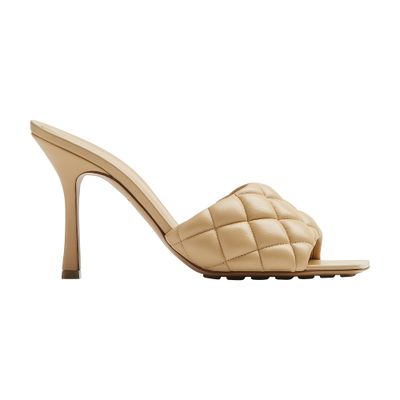 Bottega Veneta Padded Sandals In Cane Sugar