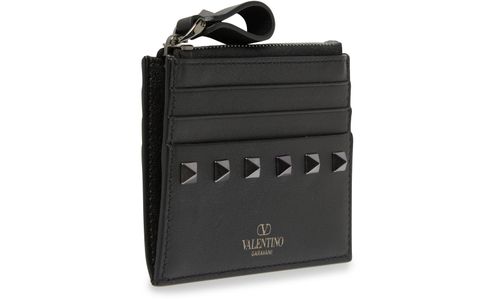 VALENTINO GARAVANI Porte-cartes Rockstud