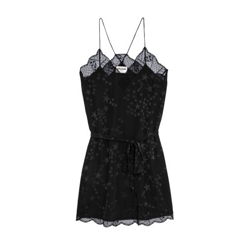 Ristyz Jac Stars Silk Dress