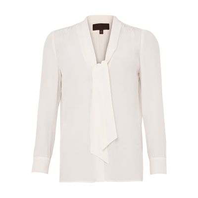 Nili Lotan Colt Blouse In White