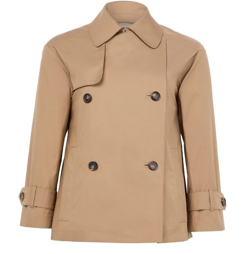 MAX MARA Zeno short trench coat - THE CUBE