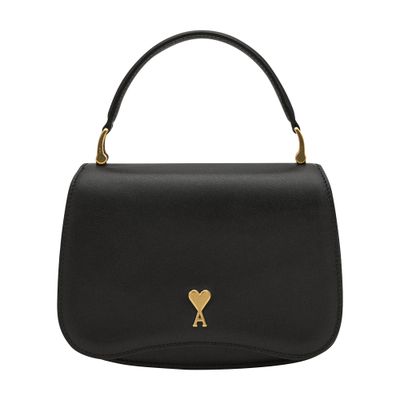 Ami Alexandre Mattiussi Paris Paris Handbag In Black