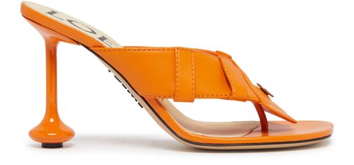 LOEWE Toy panta toe post sandal 90