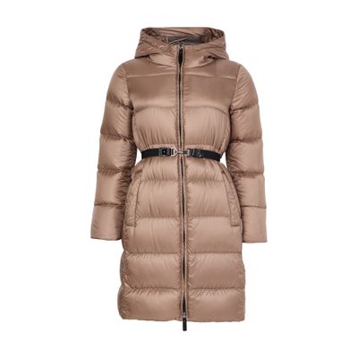 Max Mara Seipar Puffer Jacket - The Cube In Brown