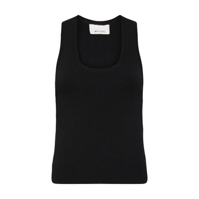 Matteau Tank Top In Black