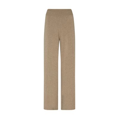 Lisa Yang Marlo Cashmere Pants In Brown