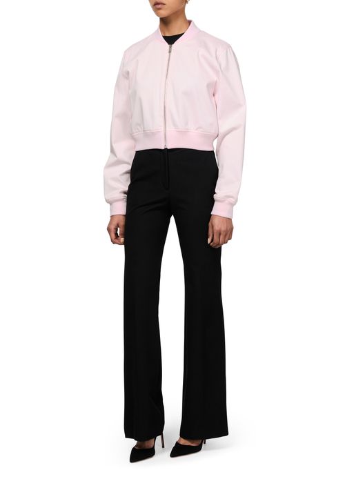 GIVENCHY Slim fit bomber in cotton with GIVENCHY medallion