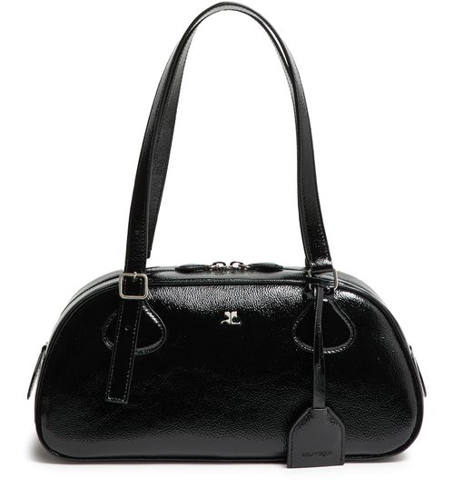 COURREGES Friday medium naplack shoulder bag