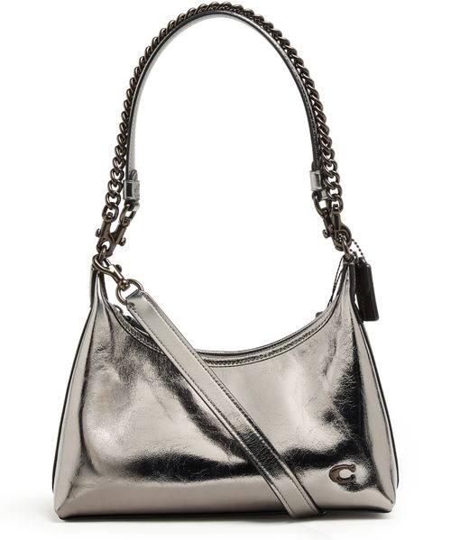 COACH Juliet metallic shoulder bag 25