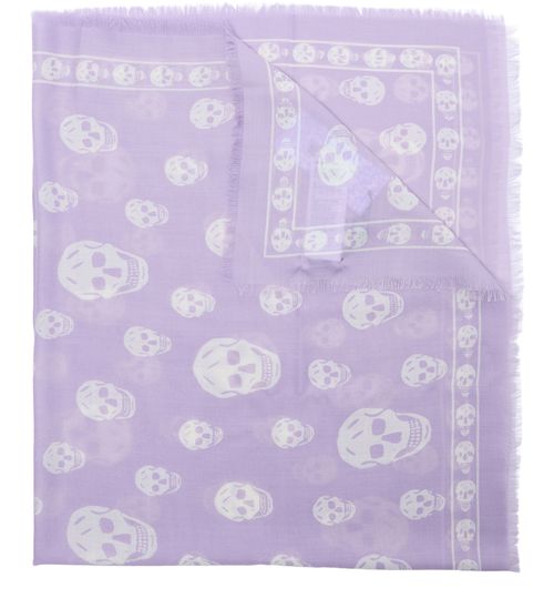 MCQUEEN Skull scarf