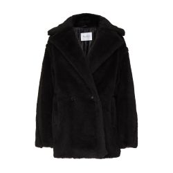 Max Mara☆24FW OLGA シアリング コート BLACK LADIES Max Mara Olga Short Coat in Black | FWRD