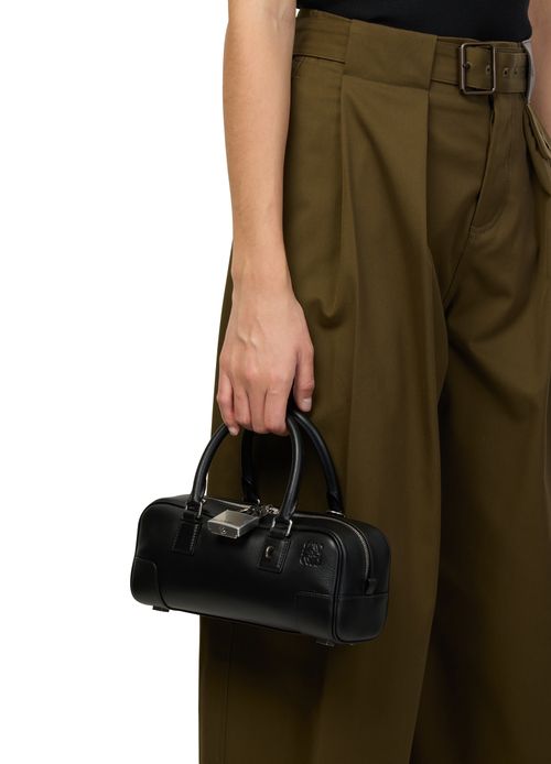 LOEWE Amazona 23 cropped bag in shiny calfskin