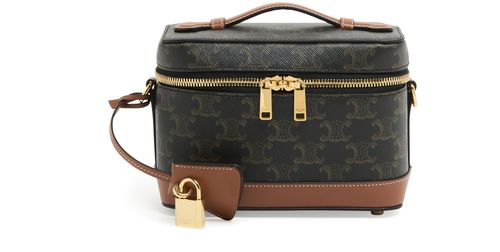 CELINE Celine vanity in Triomphe canvas and calfskin