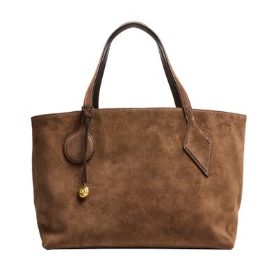 Liffner Sprout Large Tote Bag In Brown