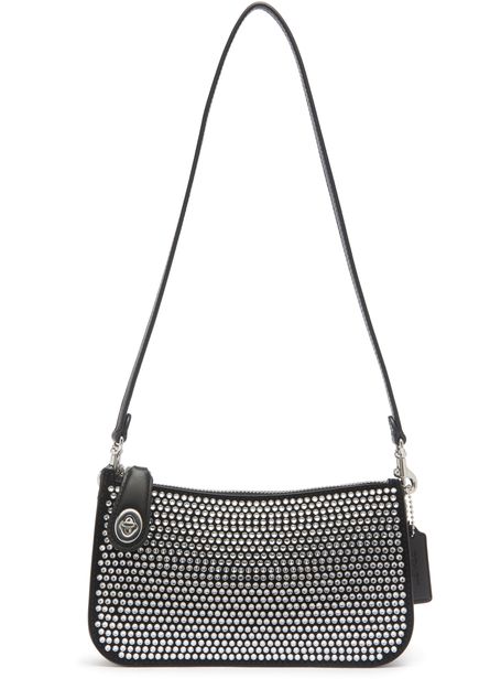 Coach black studded bag hotsell