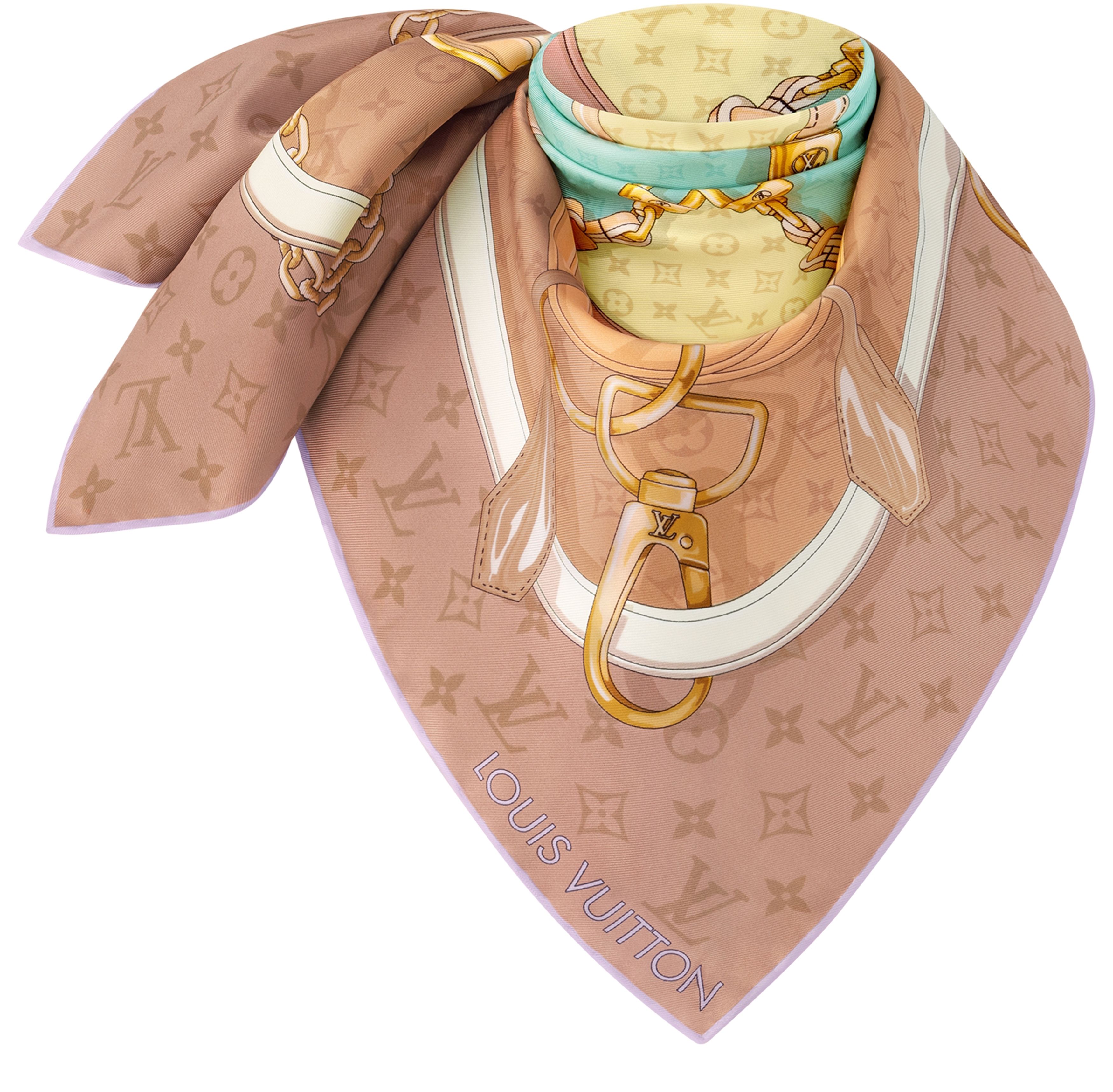 Flower And Straps Square 70