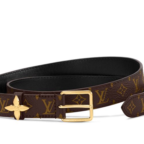 LOUIS VUITTON LV Flowergram 25mm Belt