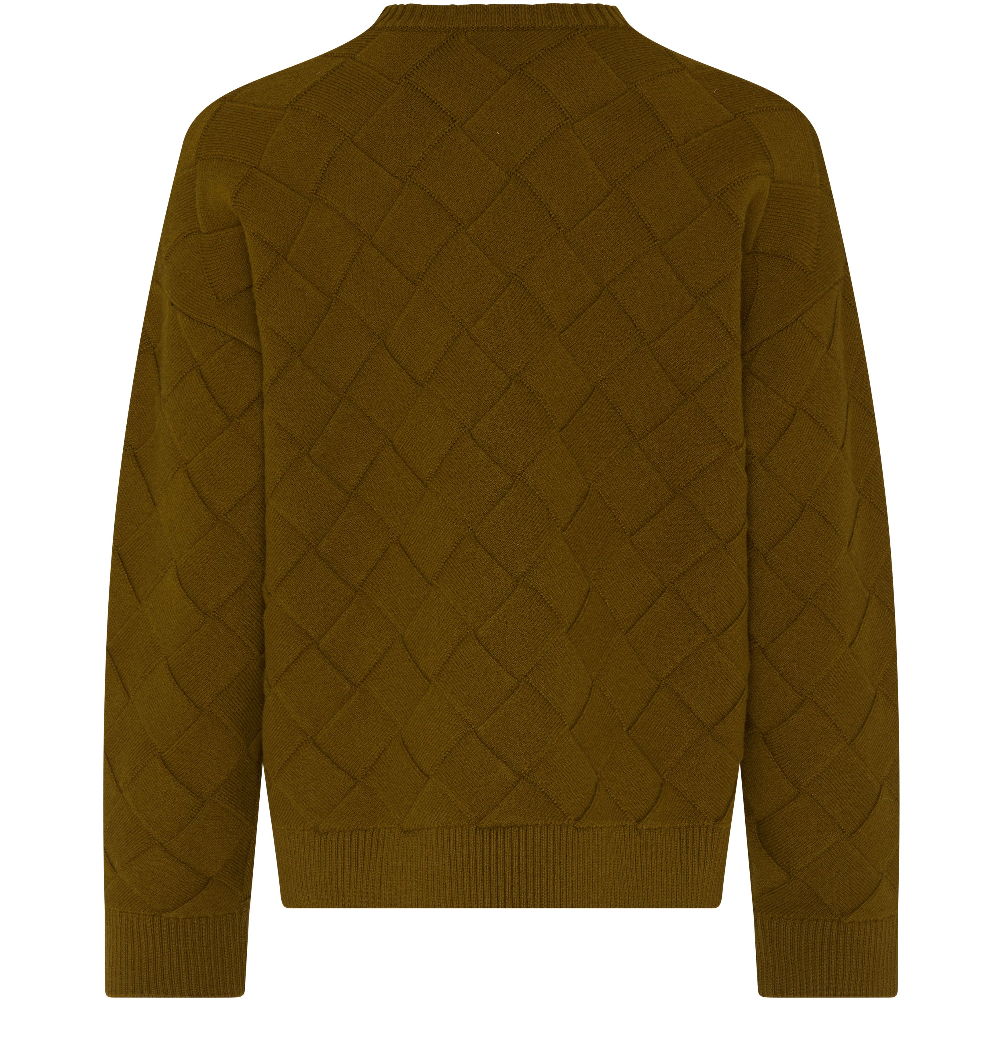 Intreccio patterned wool sweater thumbnail 3