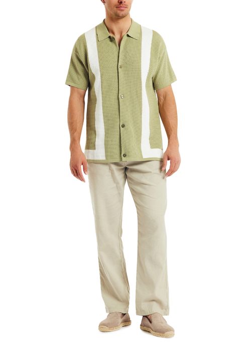 FRESCOBOL CARIOCA Barretos Stripe Knit Cardigan