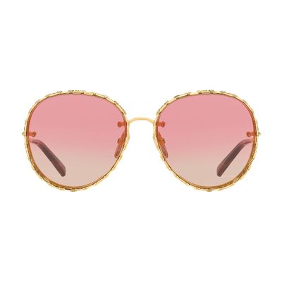 Louis Vuitton Lv Ring Round Sunglasses In Rose