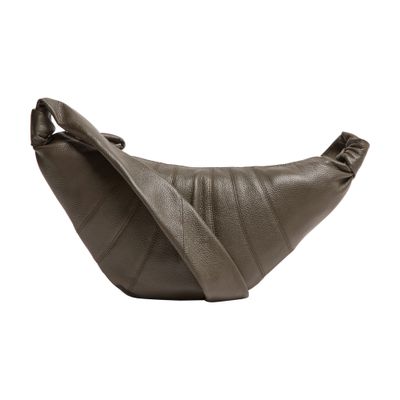 Lemaire Croissant Small Bag In Green