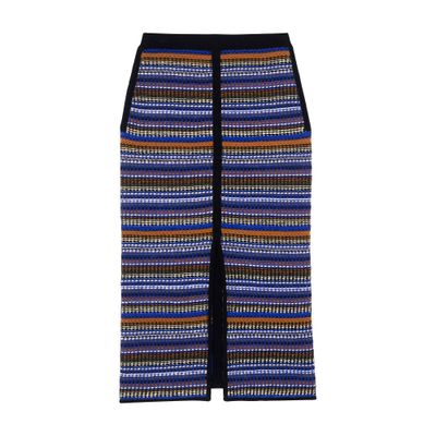 Ba&sh Flame Skirt In Bleu In Blue