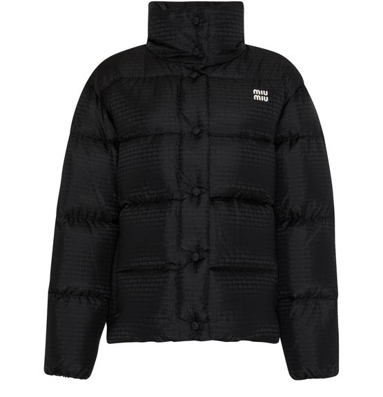 Monogram Jacquard Monogram Hooded Puffer Jacket - Ready to Wear