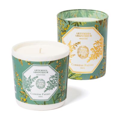 CARRIERE FRERES CANDLE REFILL ARTEMISIA ABSINTHIUM - ABSINTHE - 185G 