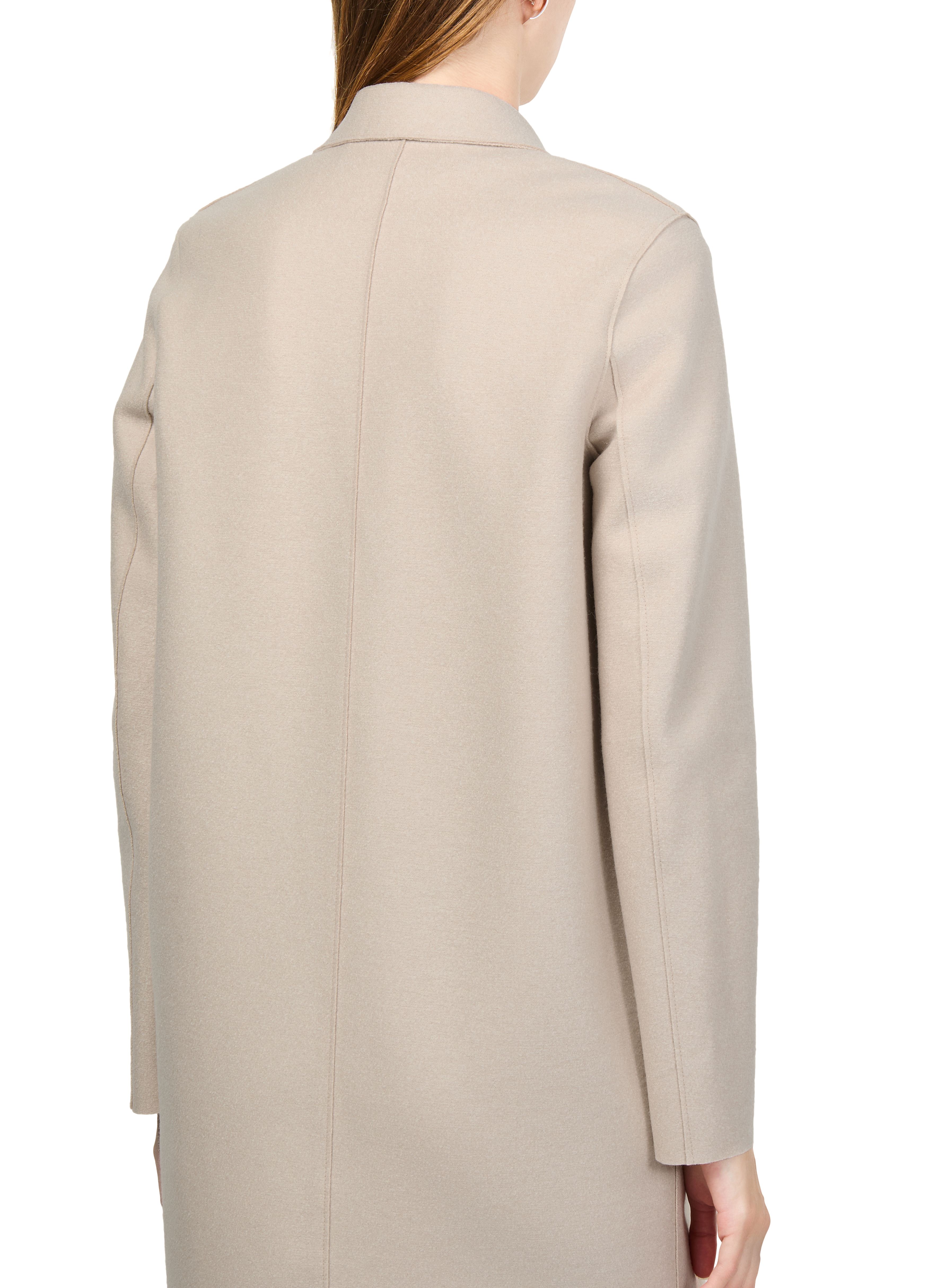 Cocoon pressed wool coat thumbnail 5