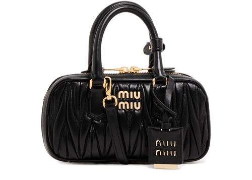MIU MIU Arcadie quilted nappa leather mini bag