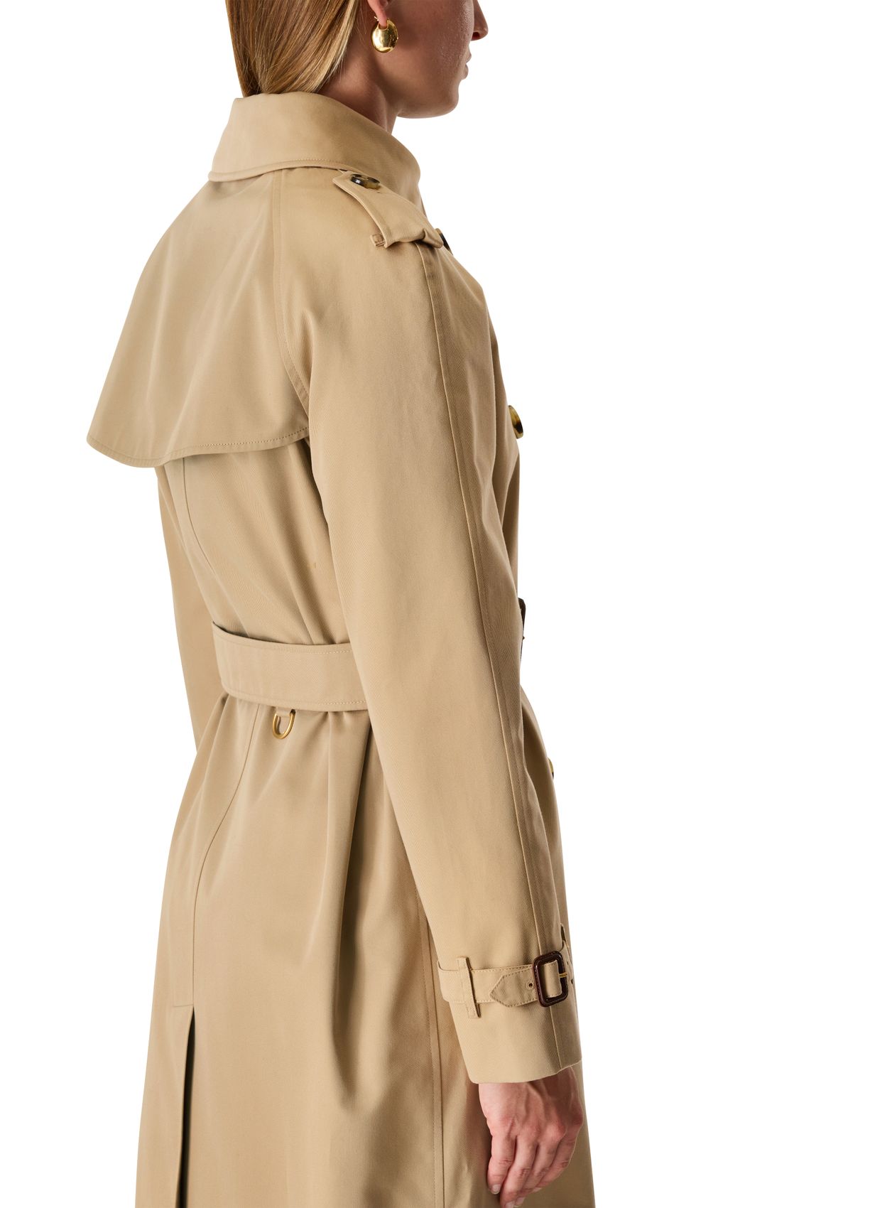 BURBERRY 워털루 롱 헤리티지 트렌치 코트