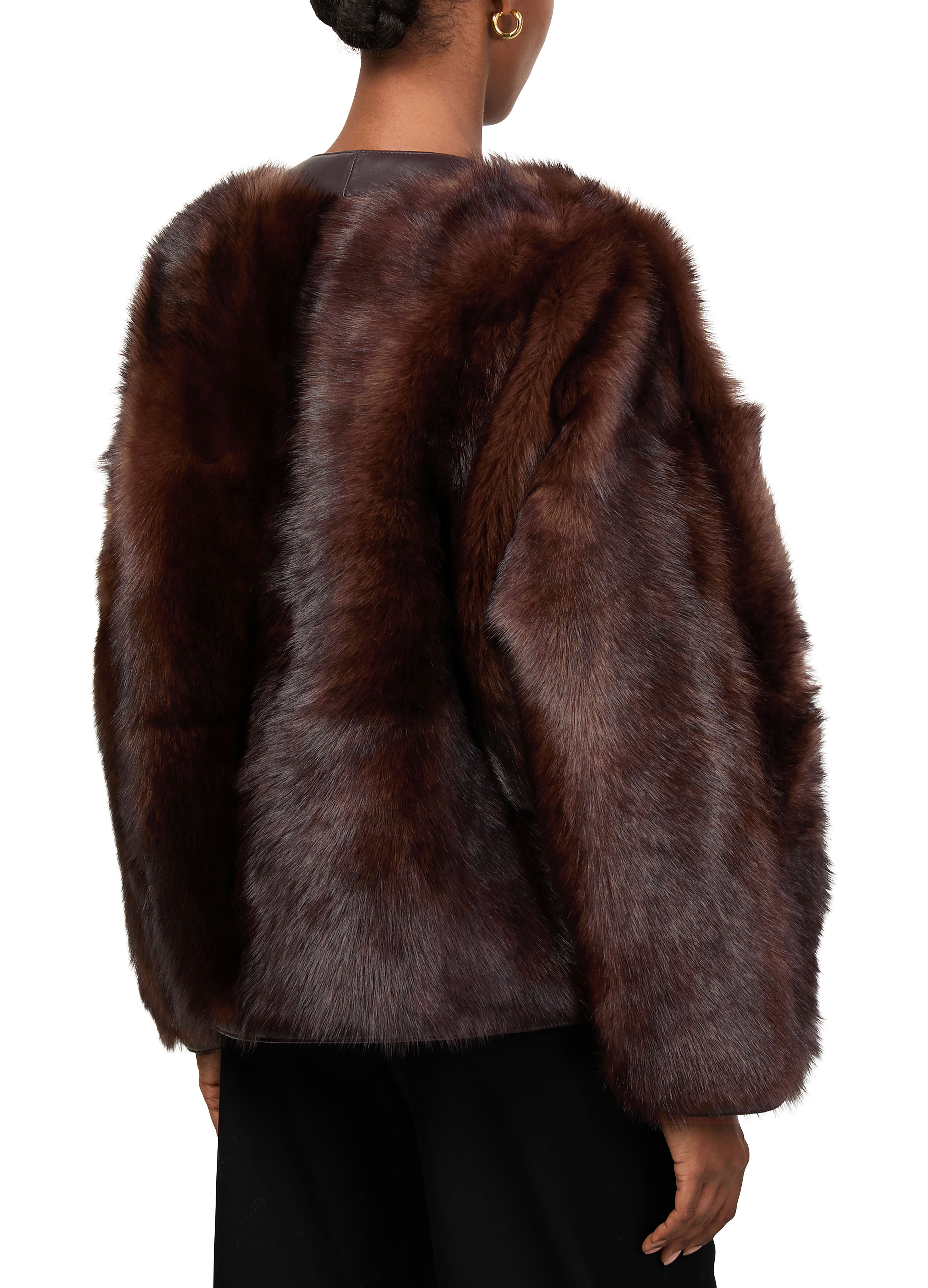 Sheepskin cardigan thumbnail 5