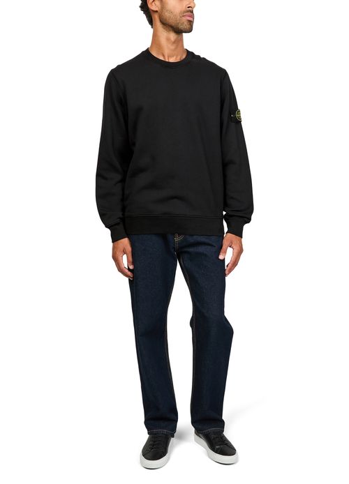 STONE ISLAND Logo patch sweatshirt
