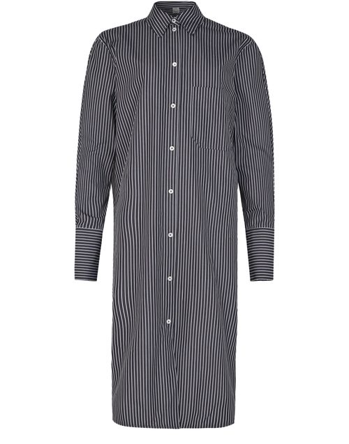 TOTEME Striped kimono-sleeve shirtdress