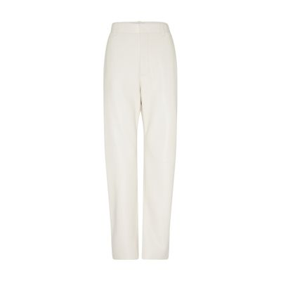 Bottega Veneta Loose Pants In Off-white