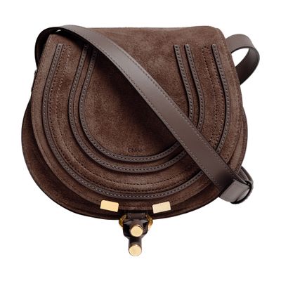 Chloé Marcie Shoulder Bag In Brown