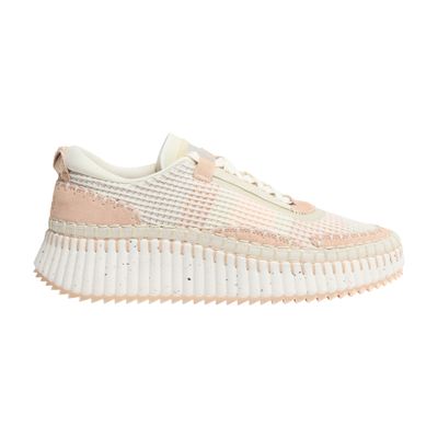 Chloé Nama Sneakers In Sand