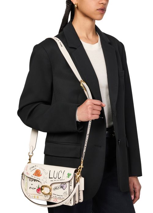 COACH Schultertasche Tabby 26 mit Sketch-Print